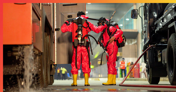 SCBA Personal Protective Equipment - Chemical Safety